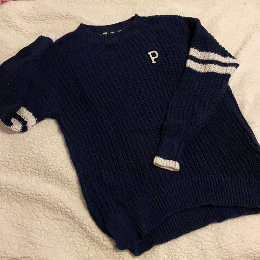 PINK Varsity sweater Size XS